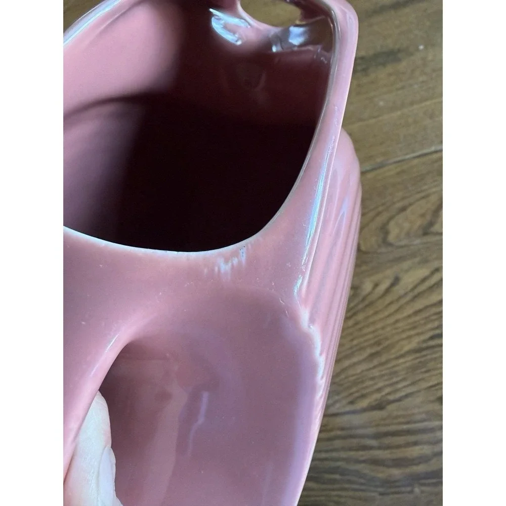 Vintage Fiesta Rose Disc Water Pitcher 1950s Homer Laughlin‎ Fiestaware